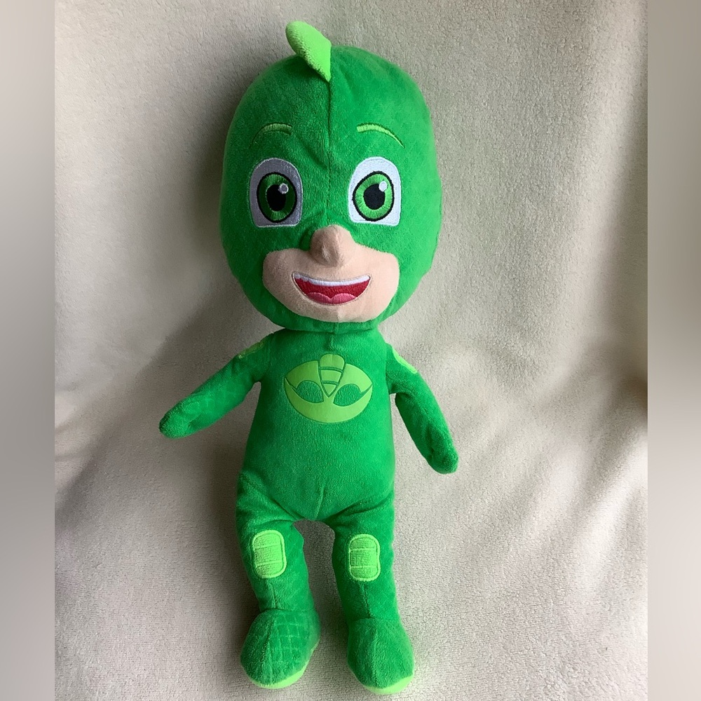 PJ Masks Green Plush GEKKO Superhero Stuffed Animal Toy